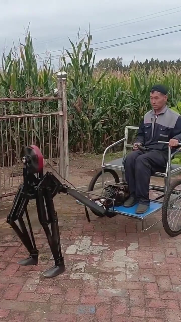 师傅忙了好久终于完成了他的发明的，大家看看师傅的手艺咋样
