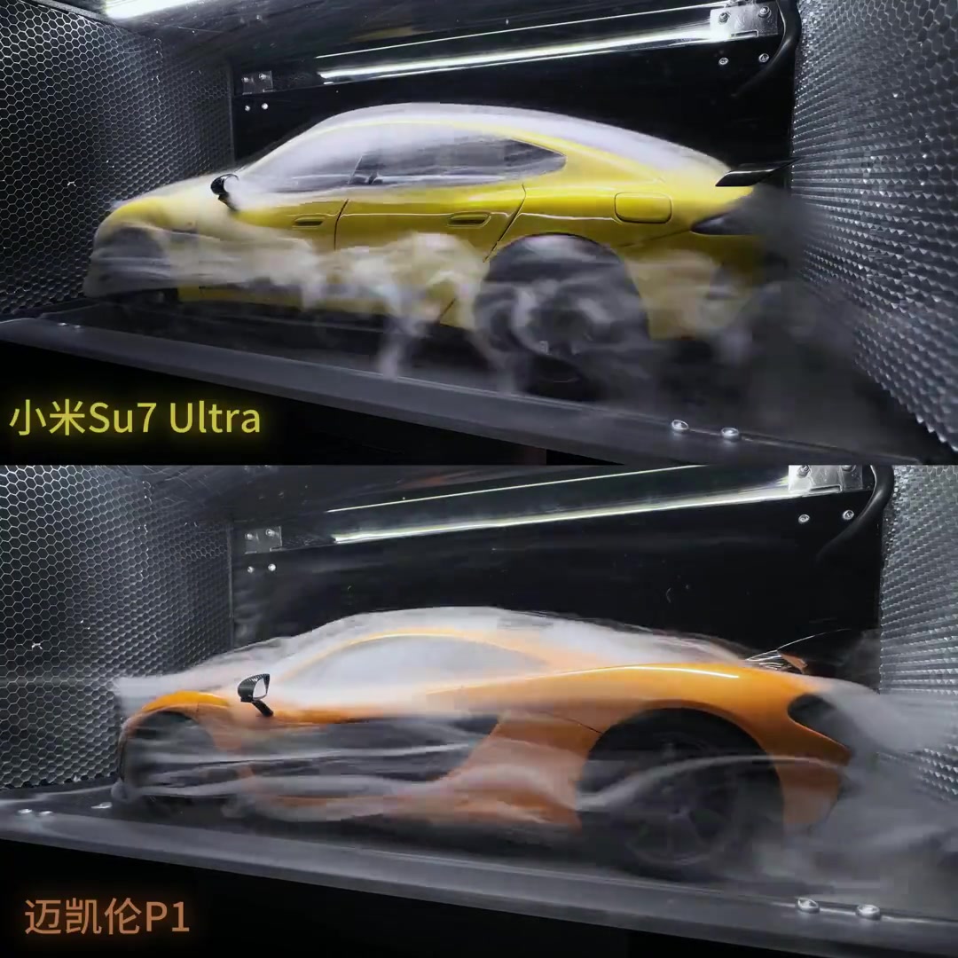 SU7ultra和迈凯伦P1的巅峰对决！大家觉得谁更胜一筹
