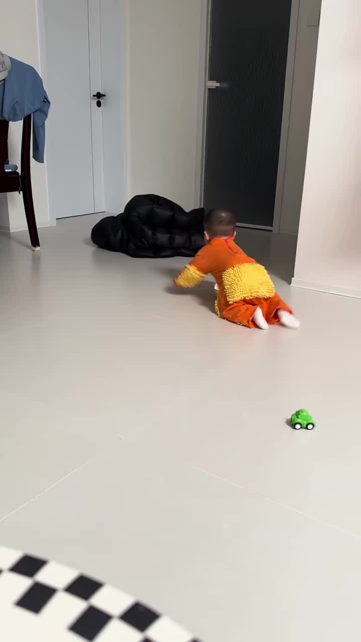 我还以为是一只狗在里面