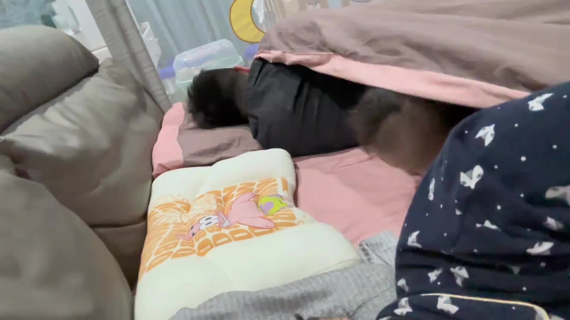 看给孩子都快急成唐老鸭了！