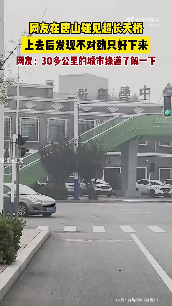 这天桥也太长了吧