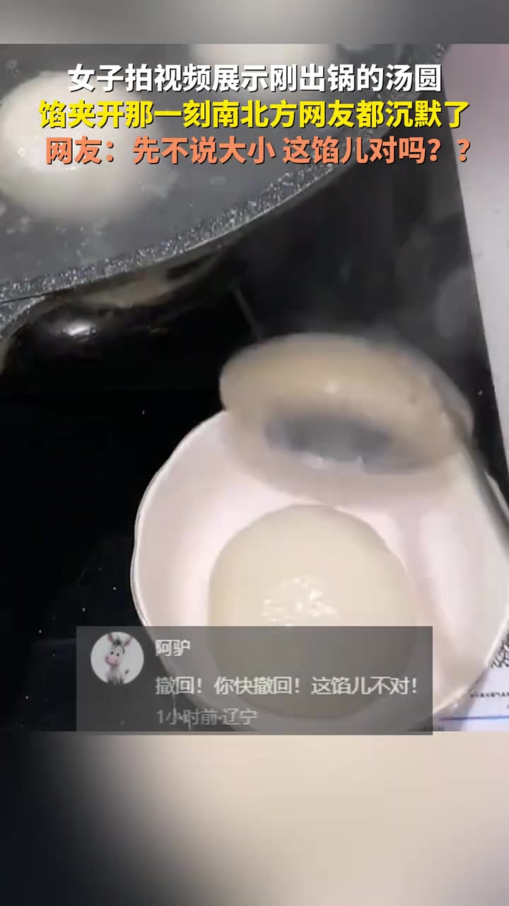 网友质疑：这馅儿不论大小是否对头