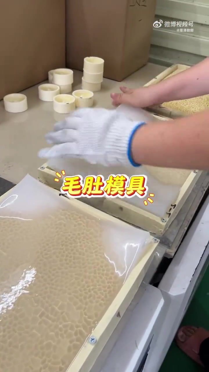 揭秘模具生产素毛肚