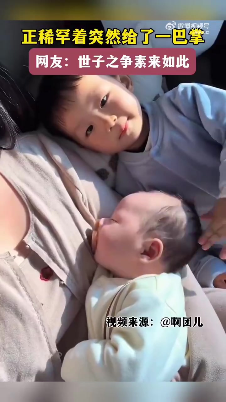 正稀罕着突然给了一巴掌，网友：世子之争素来如此