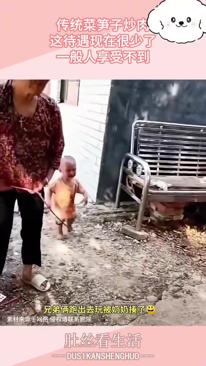 传统菜笋子炒肉，这待遇现在很少了，一般人享受不到！