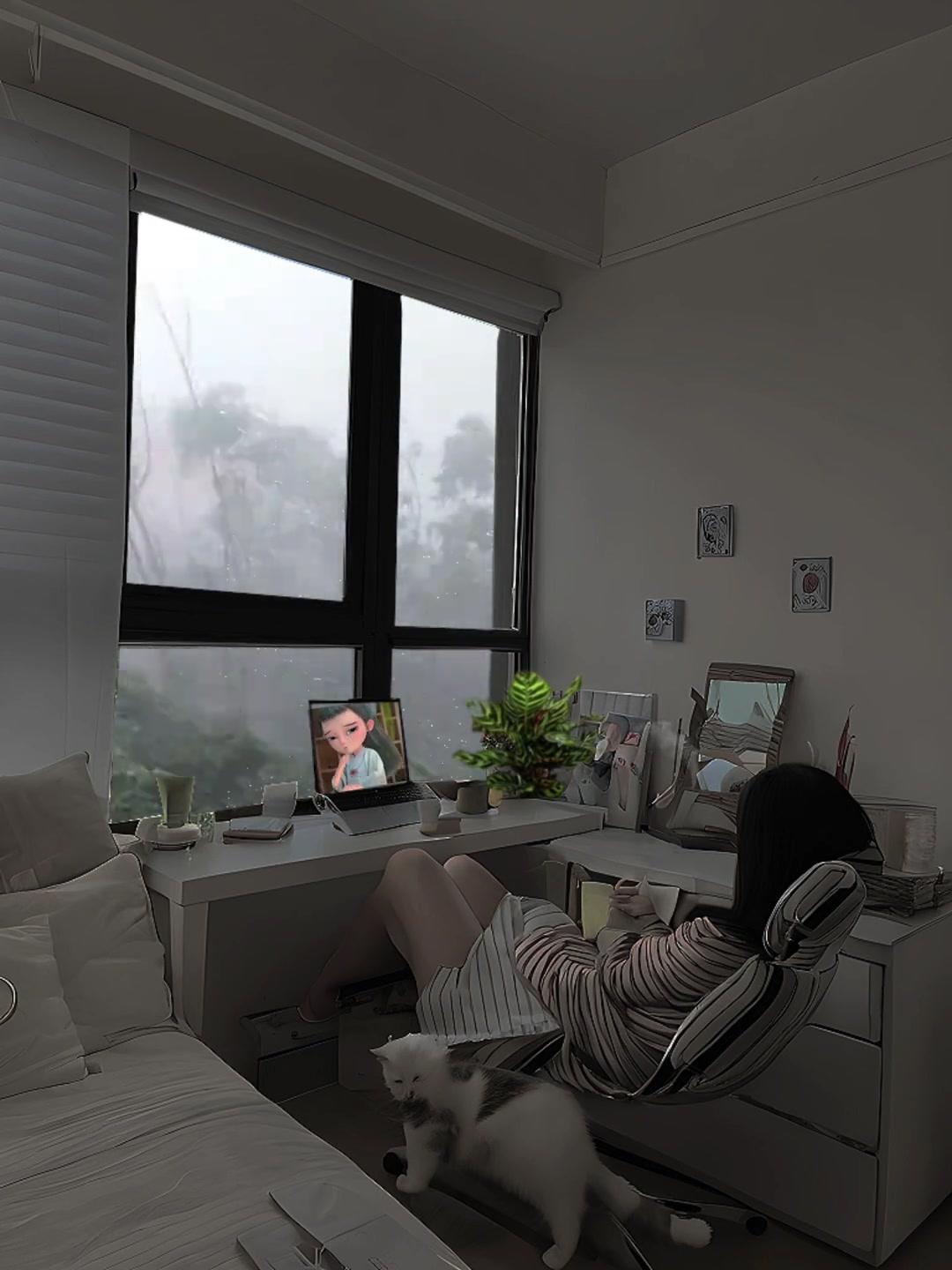 就喜欢窗外这样的环境，是不是心理有病