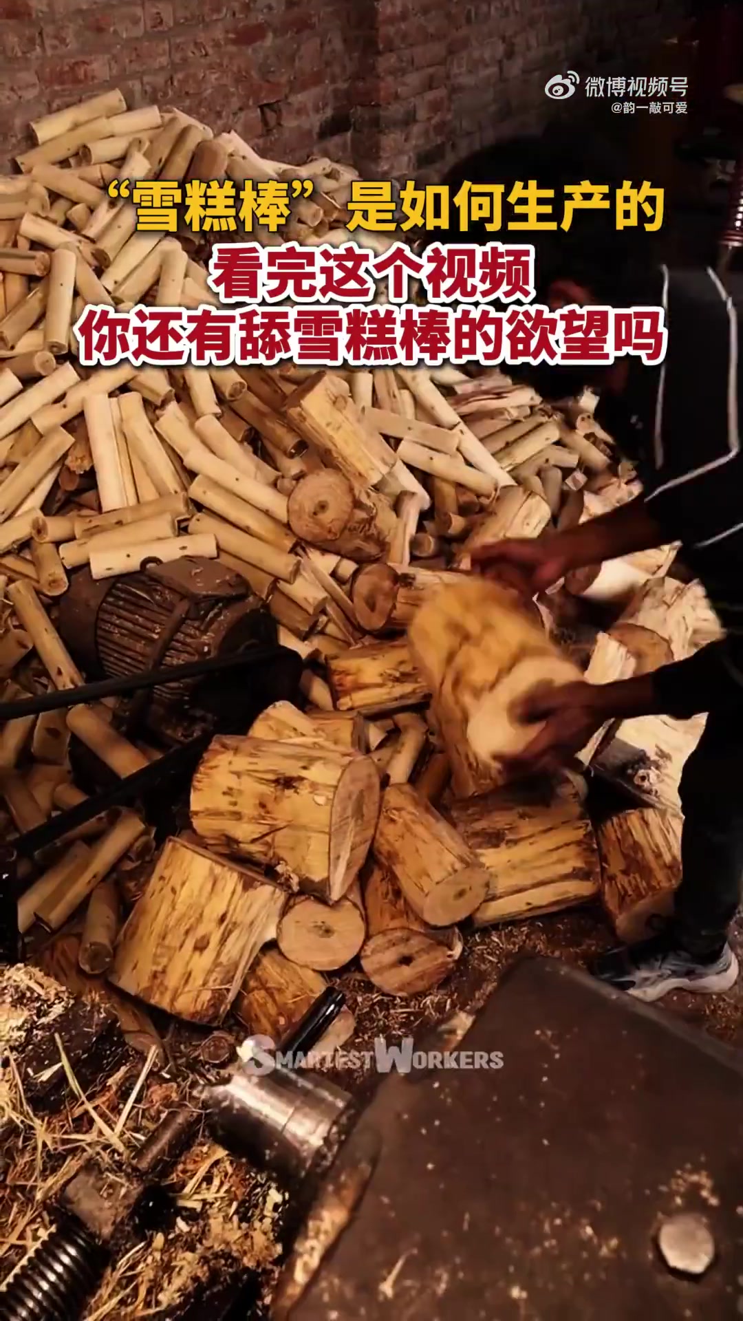 看完这个视频，你还有舔雪糕棒的欲望吗！！！！！！
