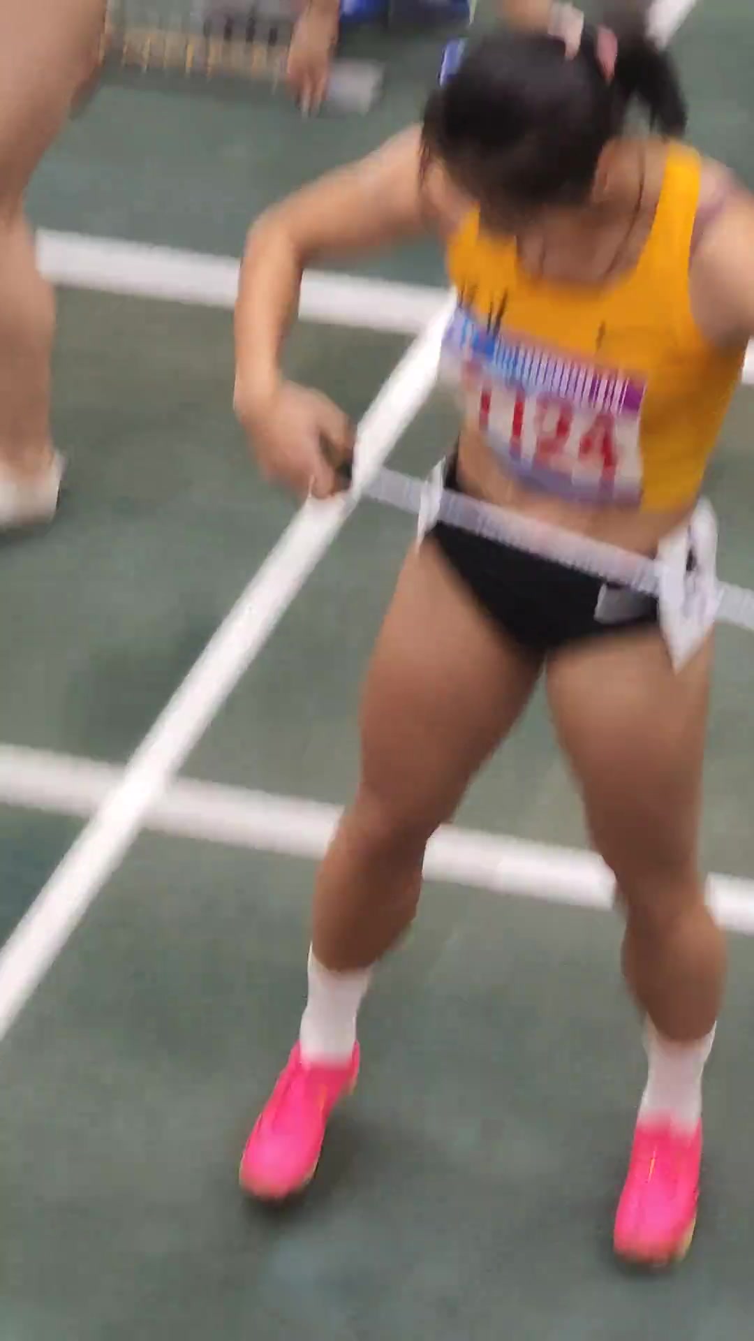 女运动员这么严谨的嘛