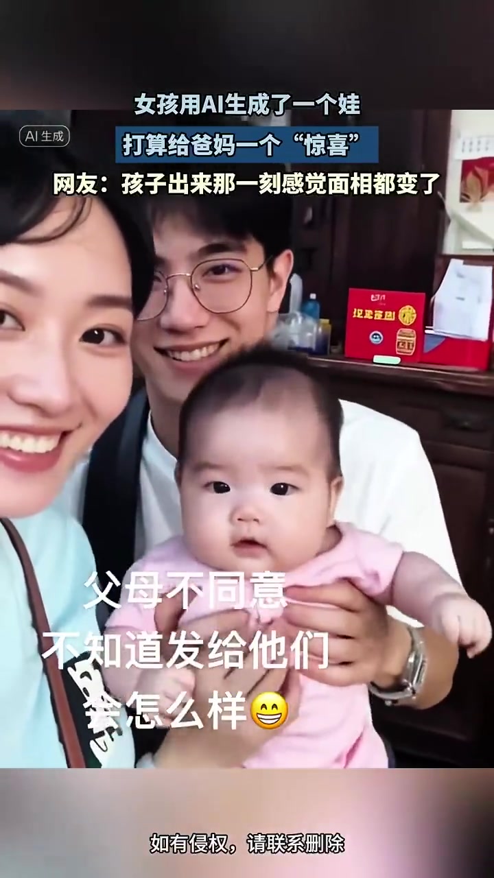 现在都能AI“生”娃了吗老人会怎么看
