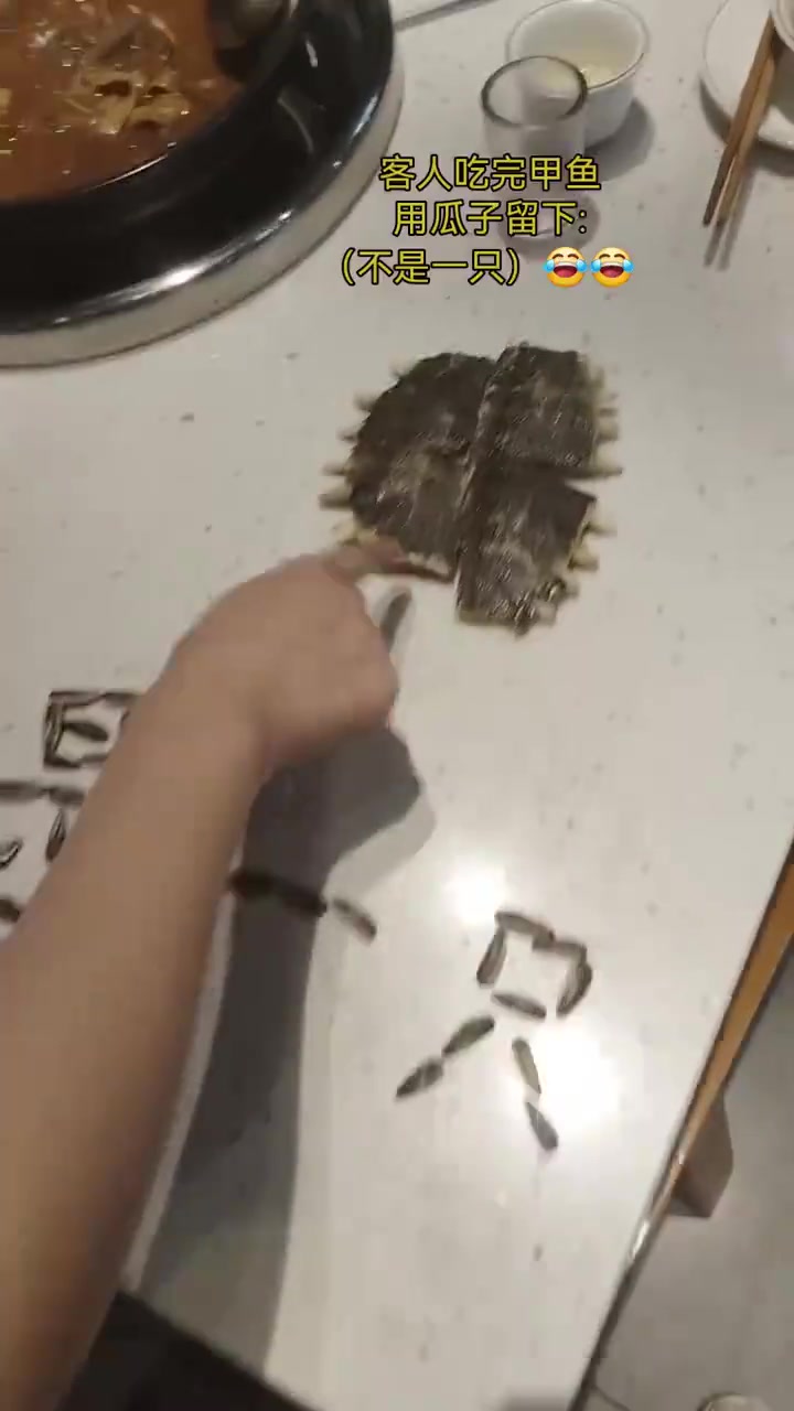 能有四片甲鱼已经算很不错的了！