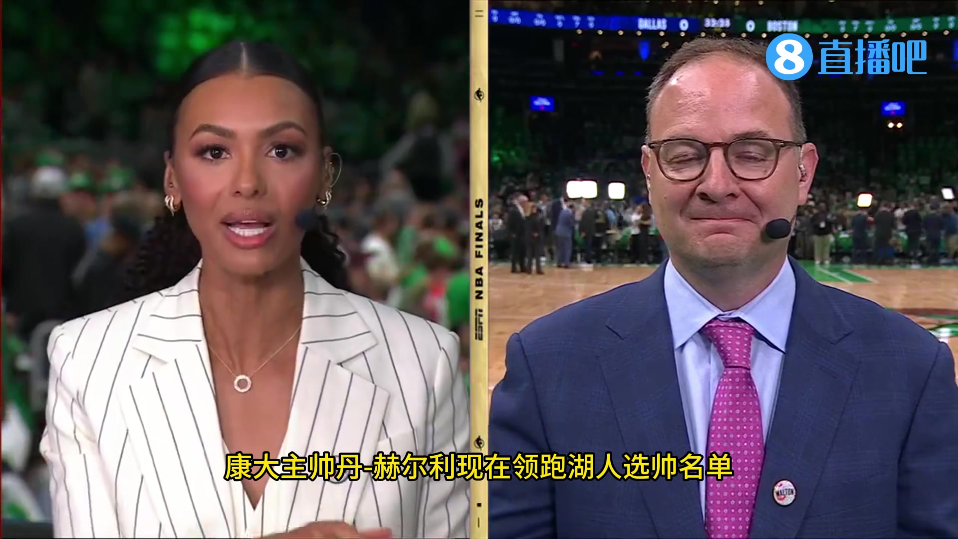 湖人新主帅Woj：丹赫尔利将在明天与佩林卡和珍妮巴斯进行面谈！