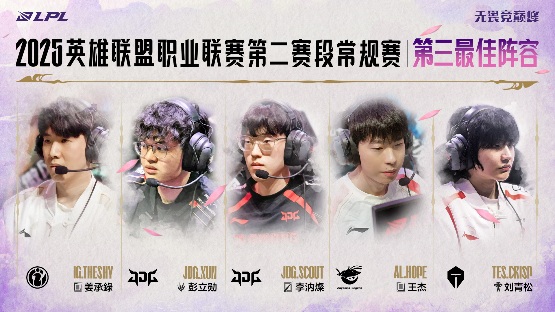 就要无阵的！JDG出局 三阵中单+三阵打野+二阵AD被无阵阵容送走