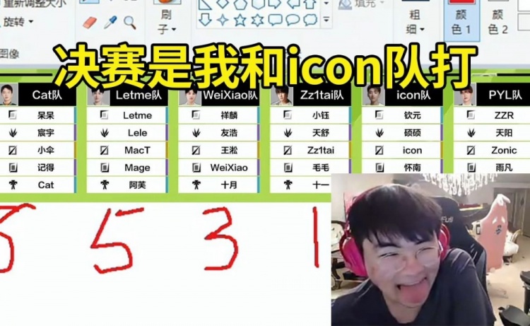 姿态分析解说杯最终排名：决赛是我打icon队，我31赢下他们夺冠