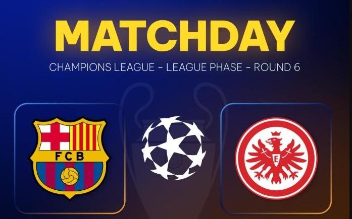 谁能突破巴萨近8场欧冠只赢两场,法兰克福近7场欧战仅1胜