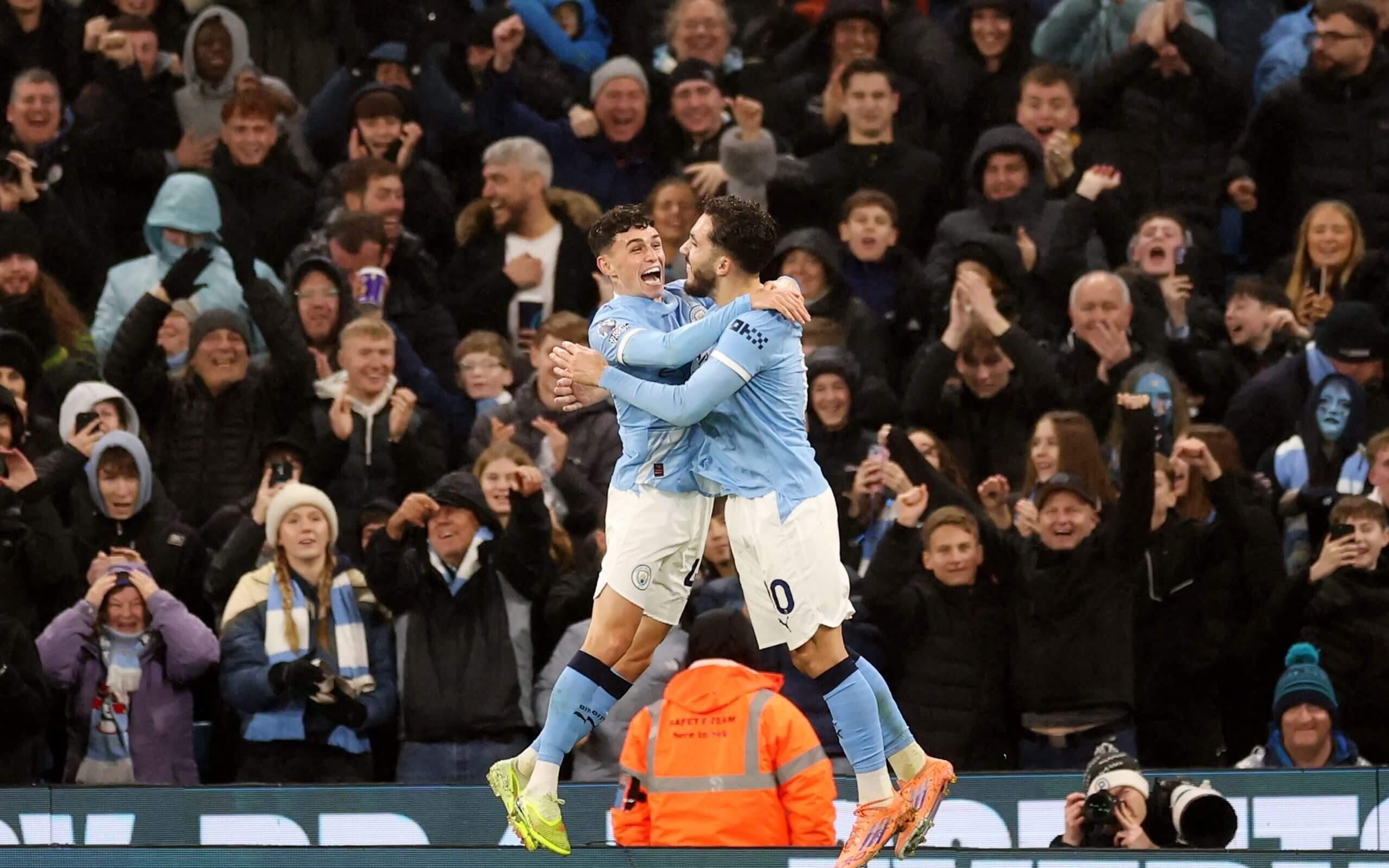 TA:谢尔基展示了自己的进攻才华,曼城用连胜缩小了争冠差距