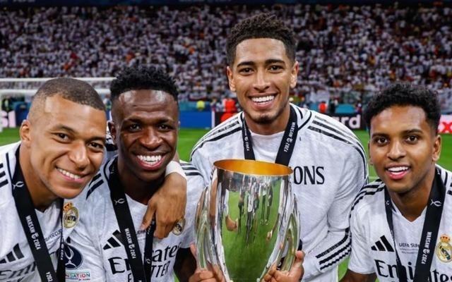 阿隆索执教首次,姆巴佩、维尼修斯、罗德里戈、贝林同时首发