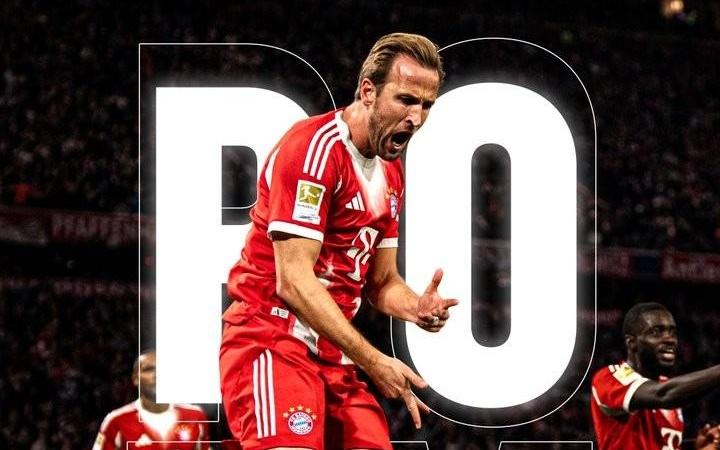 5場比賽打進5球，凱恩當(dāng)選拜仁10月最佳球員