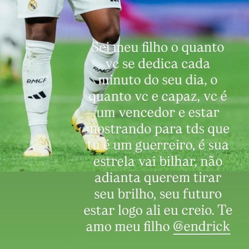 赛季0出场,恩德里克父亲:儿子你非常优秀,你的未来不可限量