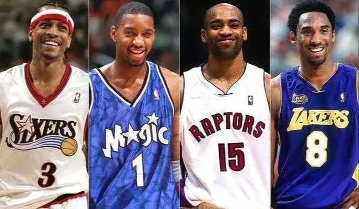 传奇的开始!四大分卫在NBA首秀表现如何科比挂0,艾弗森惊艳