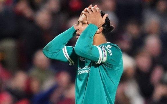 倒V速降,利物浦5连胜接4连败创史