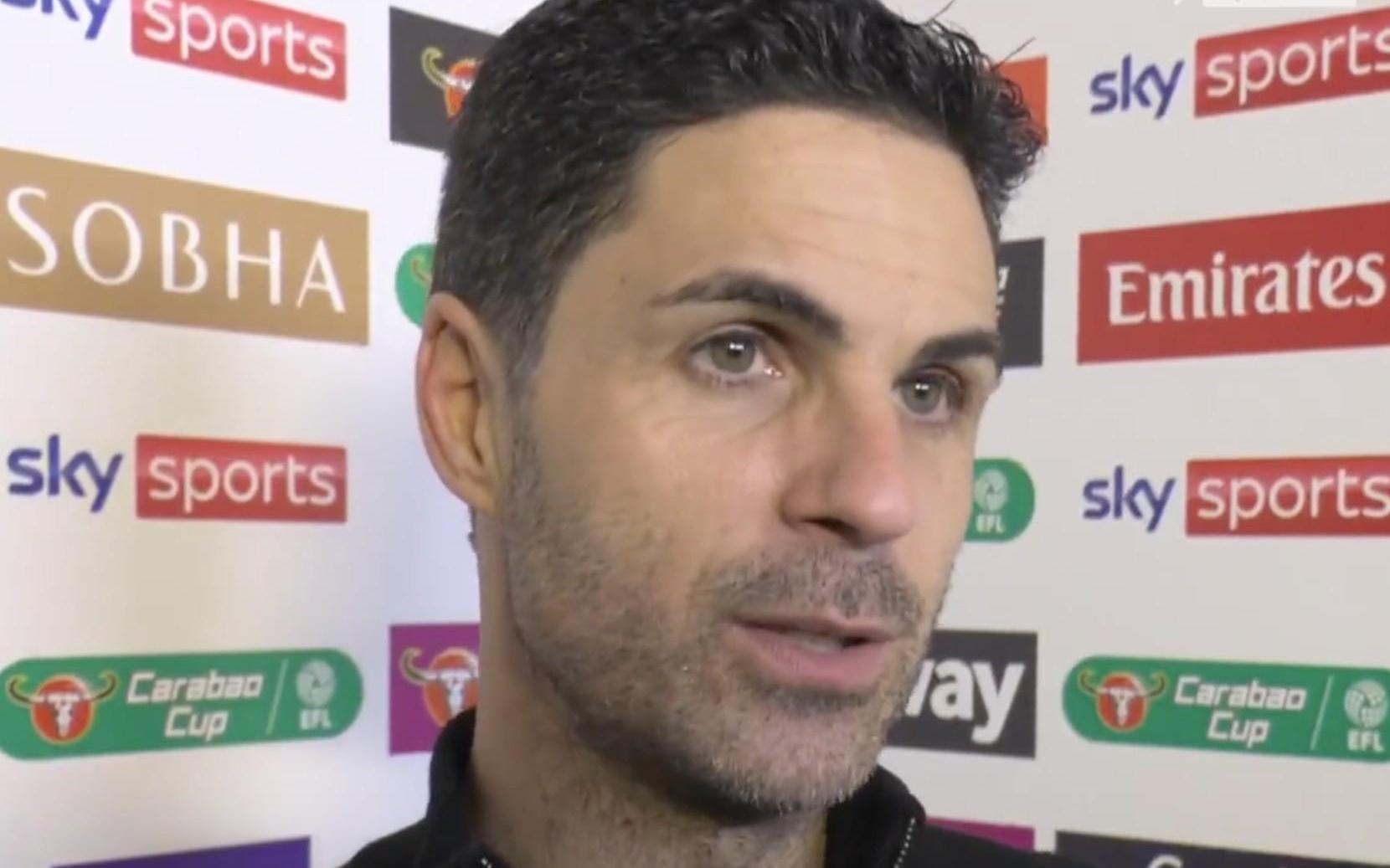 阿尔特塔:像这样的出色征程会给球员带来很多的积极因素