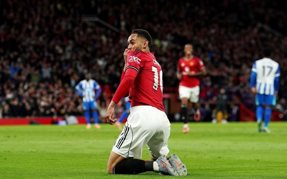 自去年2月以来，曼联首次取得单赛季