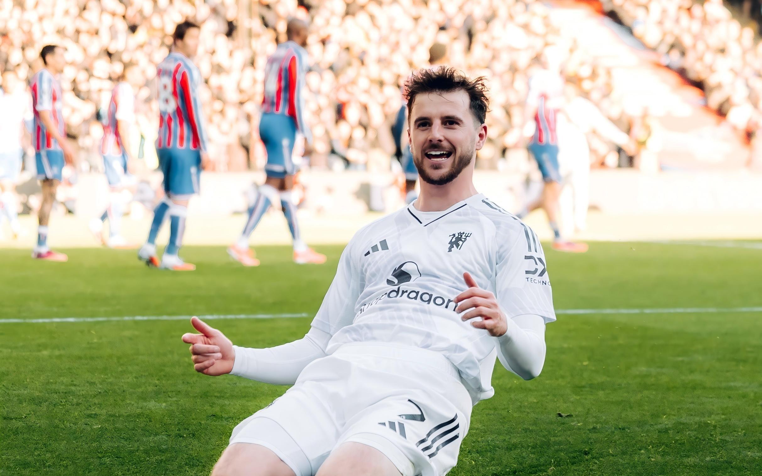 芒特vs水晶宫:打进制胜球+传球成功率79%,过人全场最多