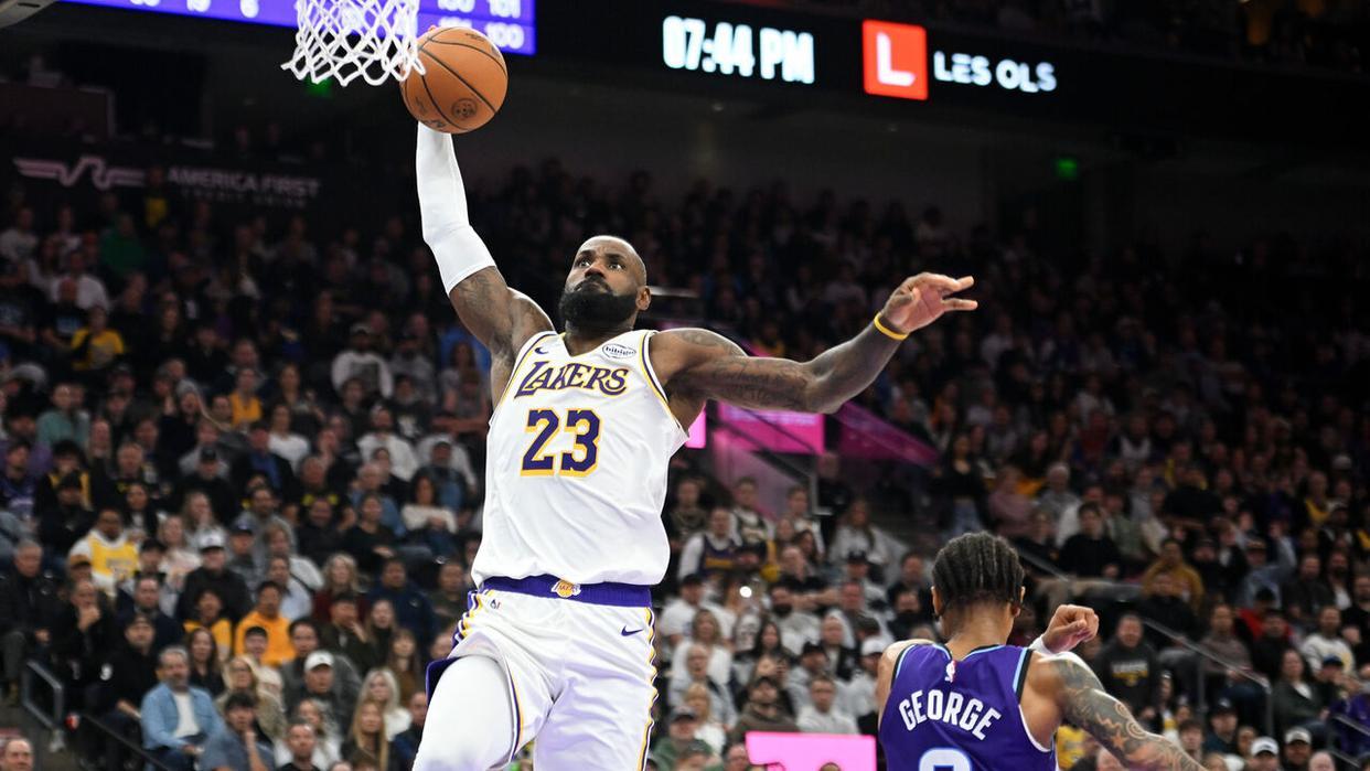 詹姆斯创两大纪录,湖人升至第2!东契奇33+11+8创NBA历史第1神迹