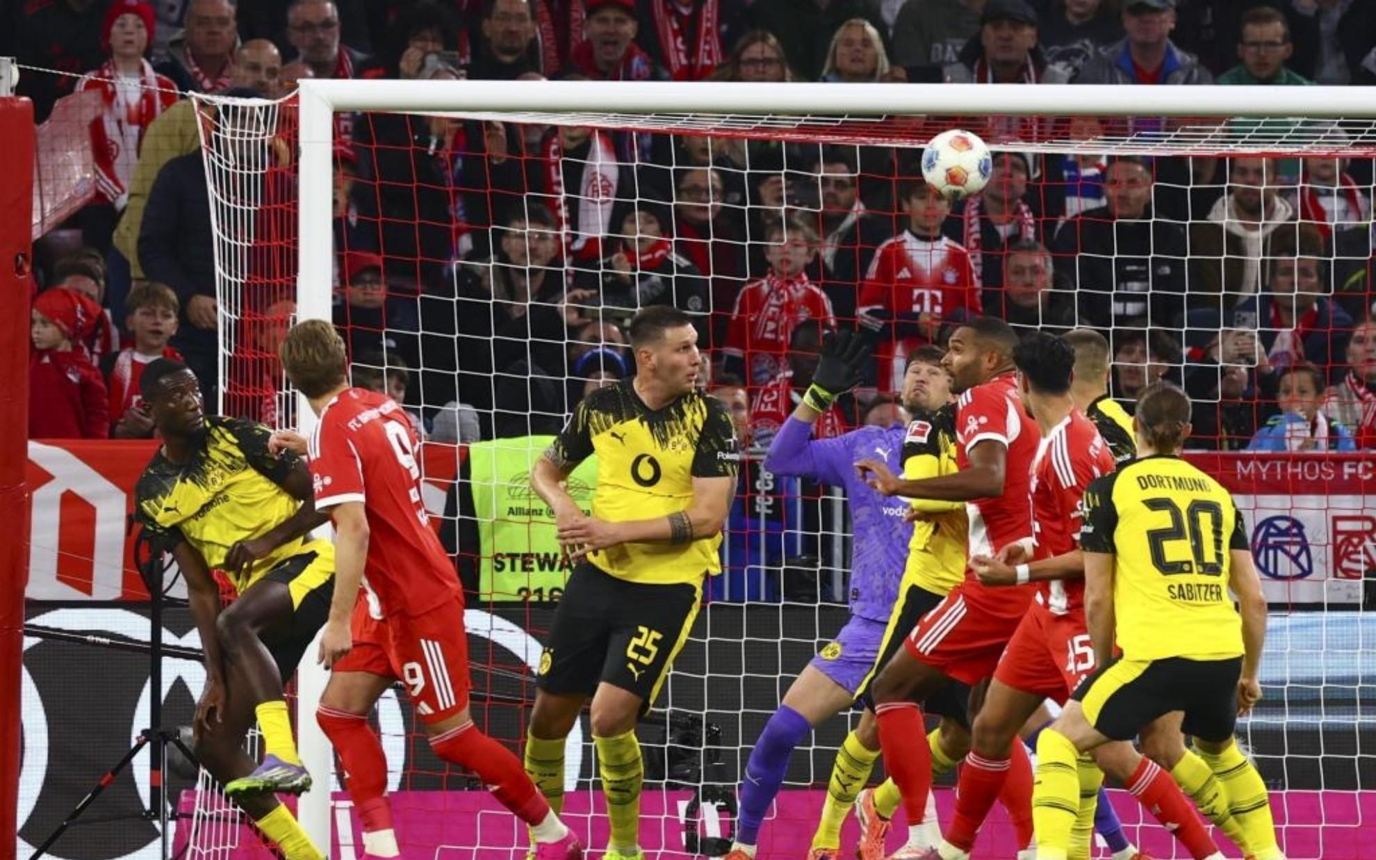 多特负于拜仁,本赛季五大联赛不败球队仅剩三支