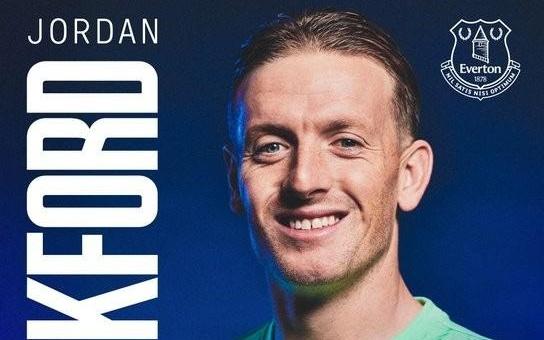 官方:埃弗顿与31岁英格兰门将皮克福德续约至2029年6月