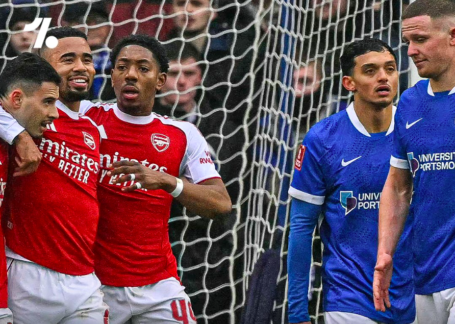 41！阿森纳晋级太玄妙进球全靠定位球马丁内利戴帽+对手献乌龙