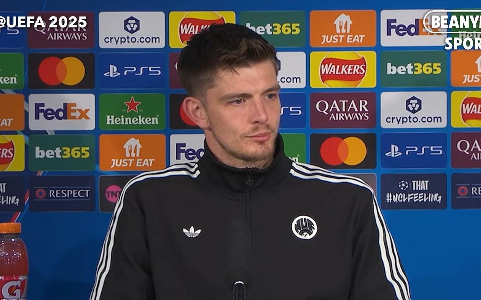 紐卡門將波普：我們所有人都想在歐冠更進(jìn)一步，全隊(duì)很有信心