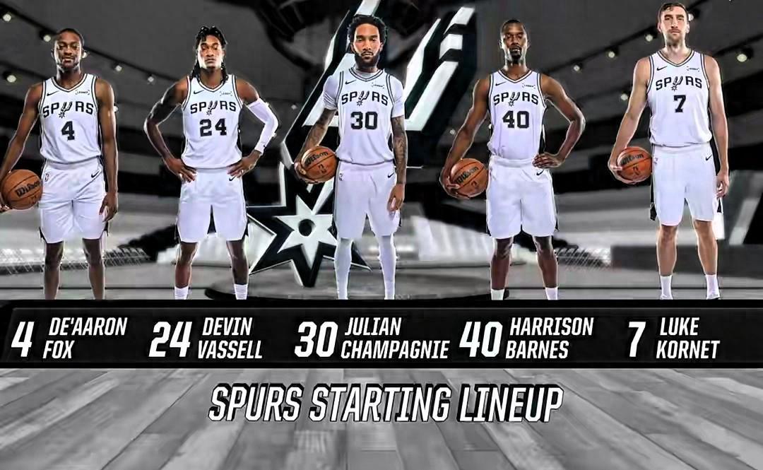 马刺115102开拓者！官方数据揭晓，2人