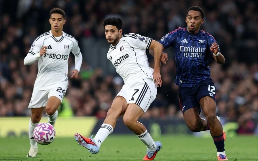 阿森纳10富勒姆全场数据:射正次数50,控球率超6成