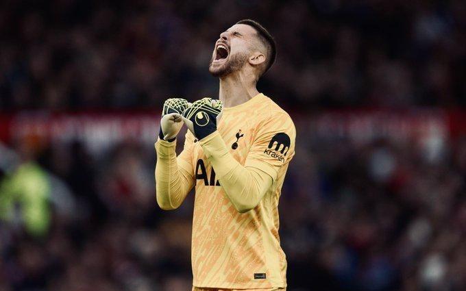 维卡里奥全场神扑集锦:多次化身门神助热刺逼平摩纳哥