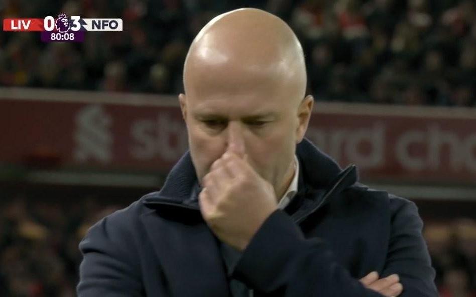 03落后森林,利物浦自2021年2月以来首次在英超主场丢3球