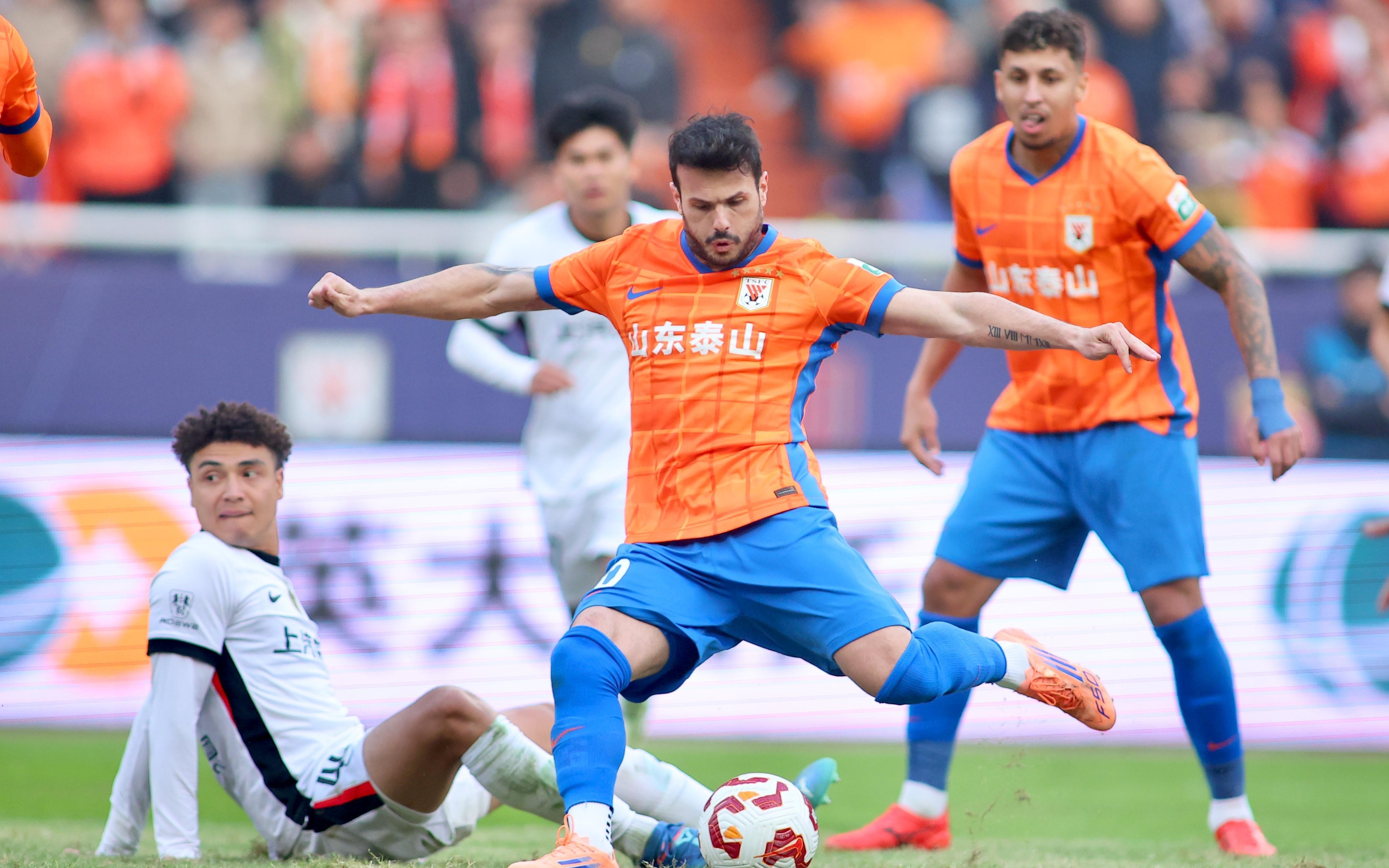 时隔1093天!泰山31逆转海港,近3个赛季首胜对手