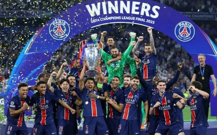 欧冠夺冠最新赔率:巴黎第一,阿森纳第二,巴萨第三