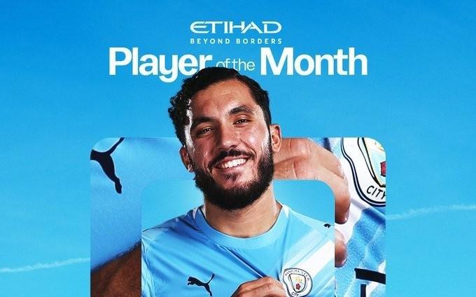 7场贡献2球4助攻，谢尔基当选曼城12月最佳球员
