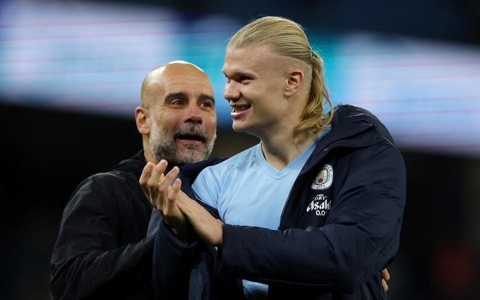 哈兰德连场爆发后上演尬舞，瓜帅盛赞其已达梅西C罗级别