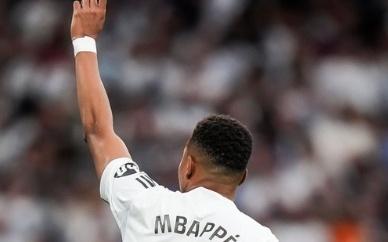 姆巴佩皇马生涯第4次飞点，上赛季对阵红军、毕巴、皇社飞点