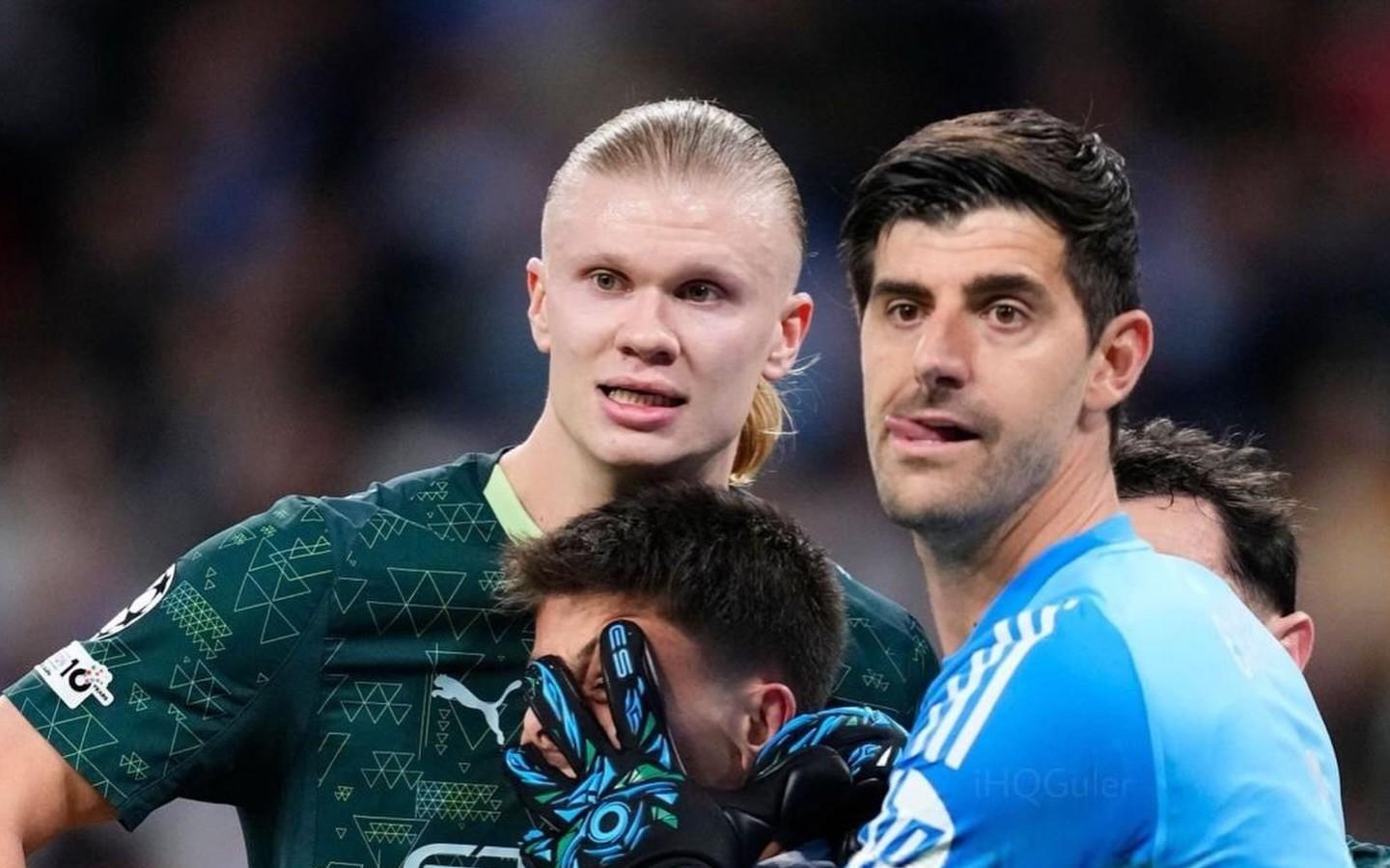 左右为“男”，居莱尔社媒晒照：被哈兰德与库尔图瓦“夹击”