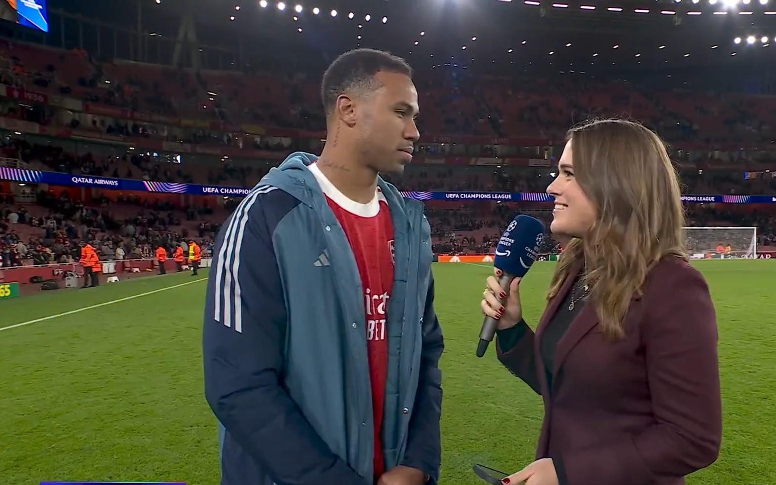 加布里埃尔:我们花了很多时间练习定位球这场胜利非常关键