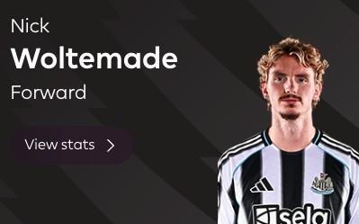 半场双响，沃尔特马德当选纽卡vs切尔