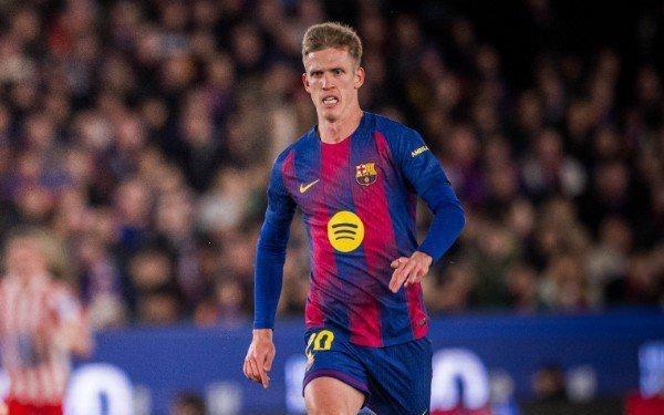 官方:奥尔莫左肩脱臼,或伤缺月余