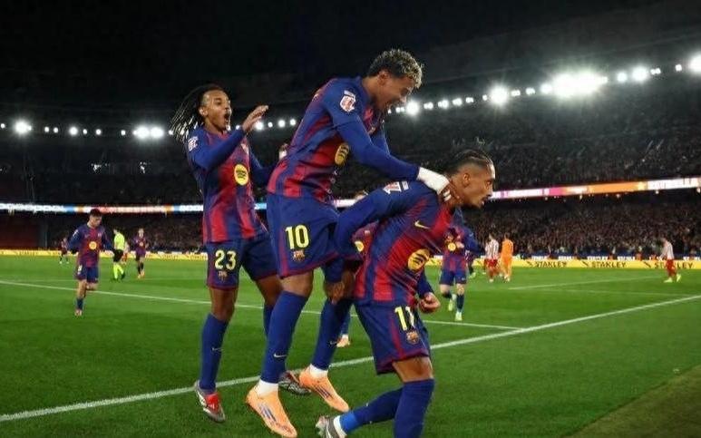 西甲：巴萨主场力克奥萨苏纳，领先皇马