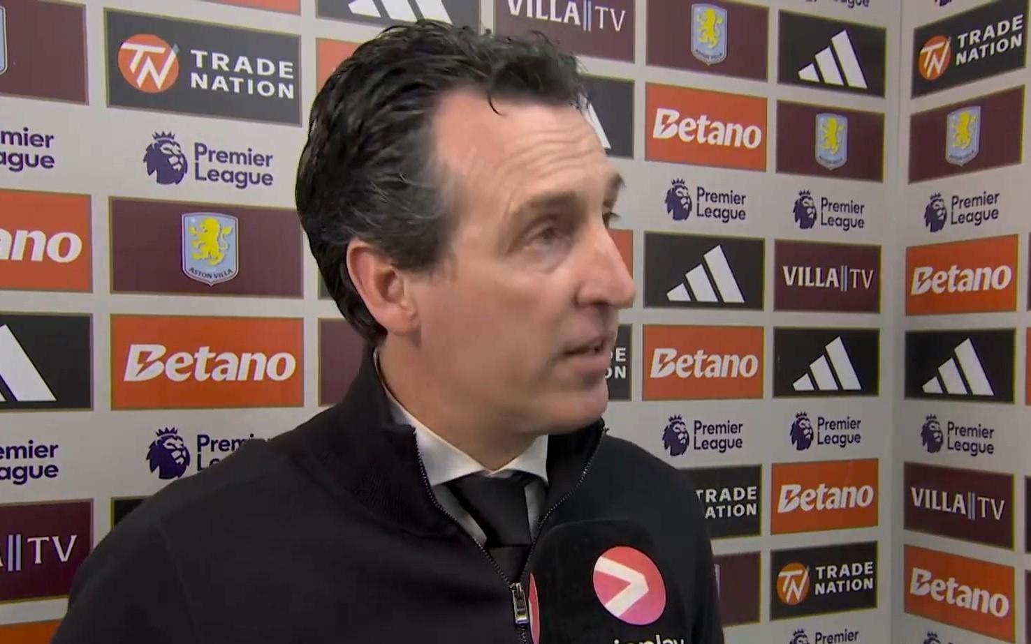 埃梅里:到了第34轮的时候,也许就可以谈谈我们的处境