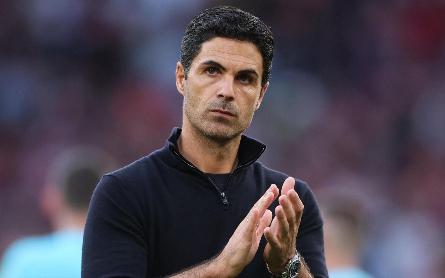 阿尔特塔:早就知道对水晶宫的难度,萨利巴感觉有些疼痛