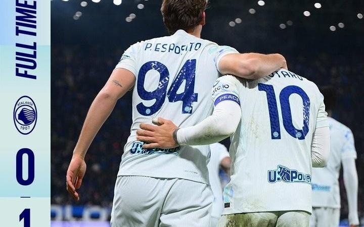 我才是真蓝黑！国米对亚特兰大完成各