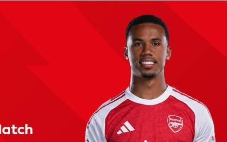 献制胜助攻,加布里埃尔当选富勒姆vs阿森纳球迷票选最佳球员